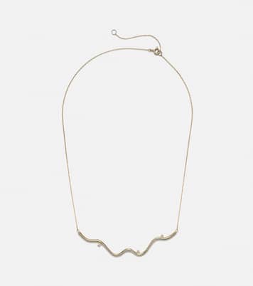 Collier Harbor Lights en or 10 ct et diamants | Stone and Strand