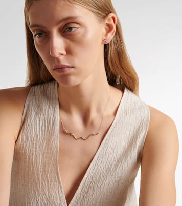 Collier Harbor Lights en or 10 ct et diamants | Stone and Strand