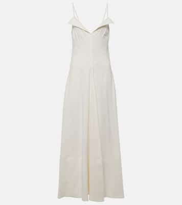 Abito midi Ruby in misto lino | Proenza Schouler