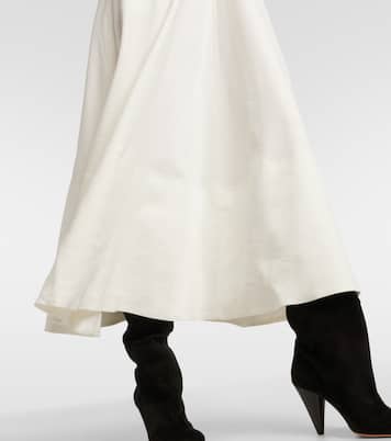 Abito midi Ruby in misto lino | Proenza Schouler