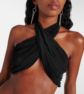 Top Aylin con scollo all'americana | Jade Swim