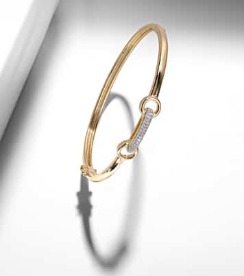 Bracelet en or 14 ct et diamants | Stone and Strand