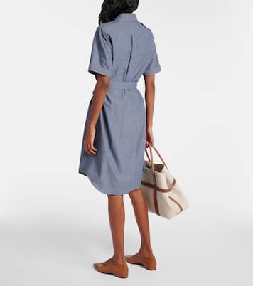 Hemdblusenkleid Annalisa aus Chambray | Loro Piana