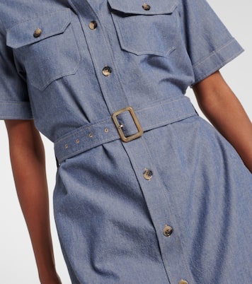 Hemdblusenkleid Annalisa aus Chambray | Loro Piana
