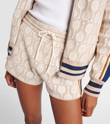 Low-Rise Shorts aus Jacquard | Tory Sport