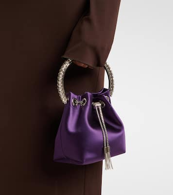 Secchiello Bon Bon Small in raso | Jimmy Choo