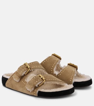 Lennyo suede slides | Isabel Marant