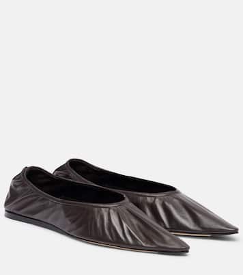 Ballerinas Liisa aus Leder | The Row