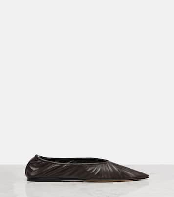 Ballerinas Liisa aus Leder | The Row