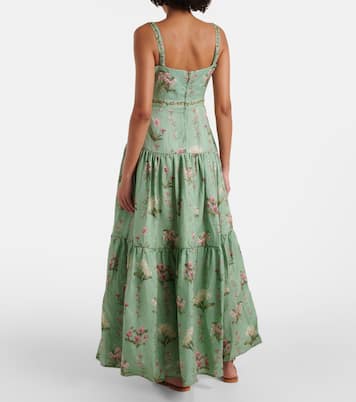 Maxikleid Lima aus Leinen | Agua by Agua Bendita