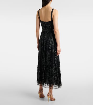 Cocktailkleid mit Pailletten | Elie Saab