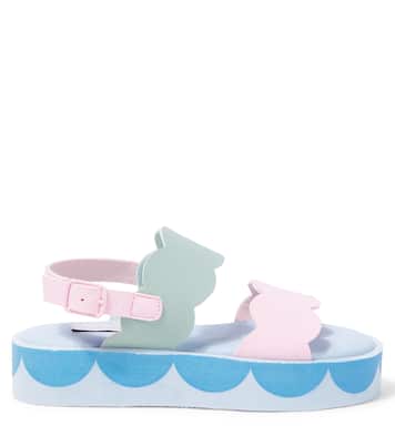 Sandalen aus Lederimitat | Stella McCartney Kids