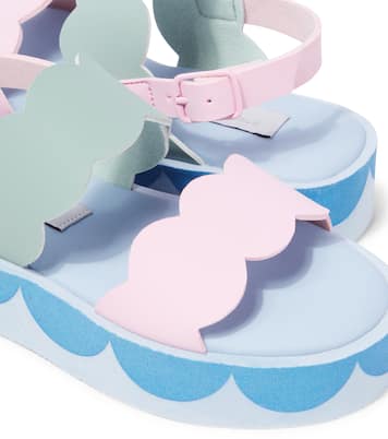 Sandalen aus Lederimitat | Stella McCartney Kids