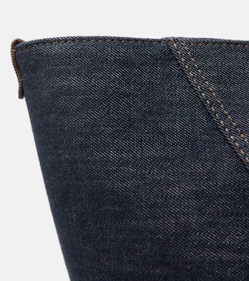 Borsa Duo Large in denim | Brunello Cucinelli