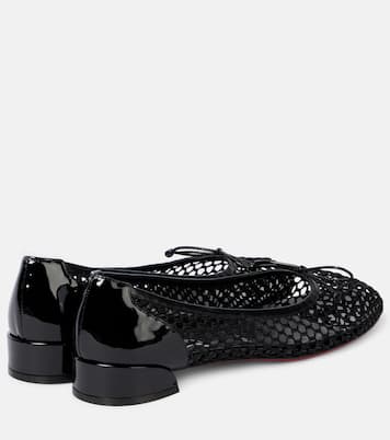 Ballerine Sweetie Jane in cotone e pelle | Christian Louboutin