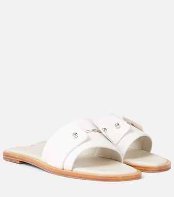 Chambelimule leather slides | Christian Louboutin