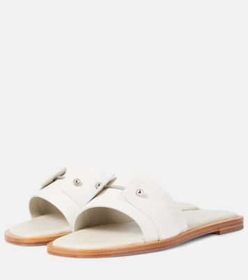 Chambelimule leather slides | Christian Louboutin