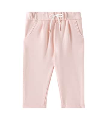 Bebé - pantalones de algodón con logo | Chloé Kids
