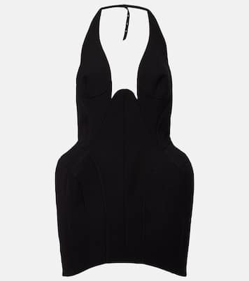 Scalloped minidress | Mugler
