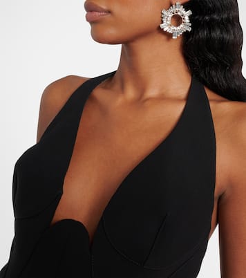 Scalloped minidress | Mugler