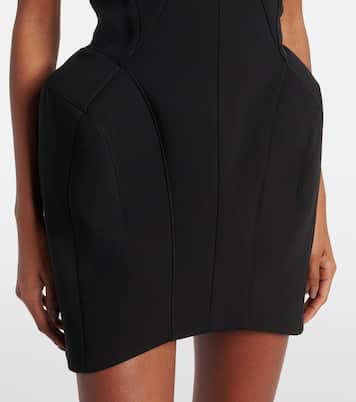 Scalloped minidress | Mugler