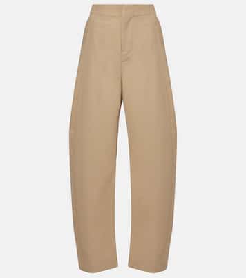 Weite Hose aus Baumwoll-Twill | Bottega Veneta