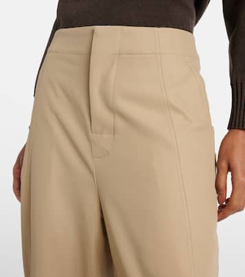 Weite Hose aus Baumwoll-Twill | Bottega Veneta