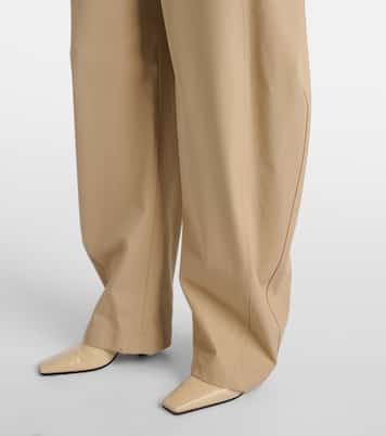 Weite Hose aus Baumwoll-Twill | Bottega Veneta