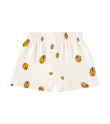 Shorts Ladybugs in jersey di cotone | Mini Rodini