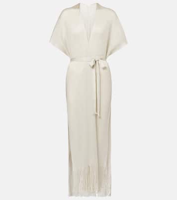 Zarelia fringed lamé kaftan | Max Mara