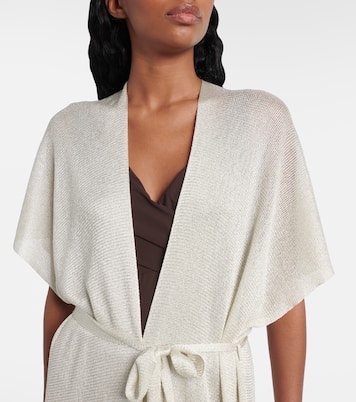 Zarelia fringed lamé kaftan | Max Mara
