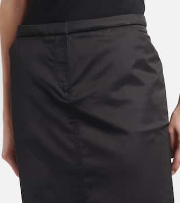 Gonna lunga in misto cotone | Toteme