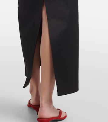 Gonna lunga in misto cotone | Toteme