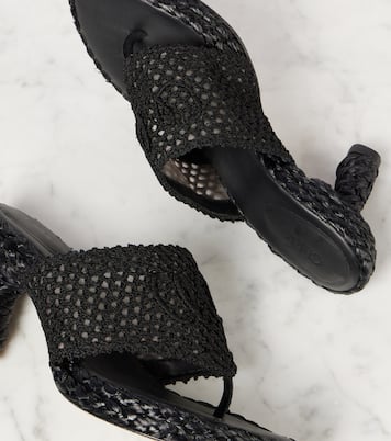 Sandalen Isla aus Häkelstrick | Chloé