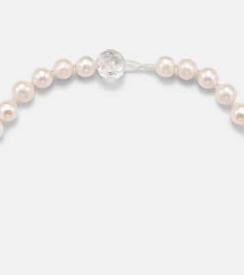 Collar con perlas y diamantes | Ileana Makri