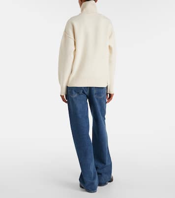 Ami de Cœur virgin wool turtleneck sweater | Ami Paris