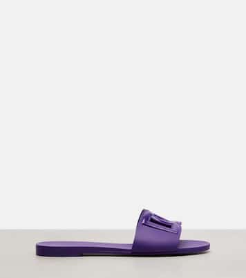 DG rubber slides | Dolce&Gabbana