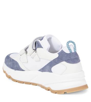 Zapatillas de piel con ante | Brunello Cucinelli Kids