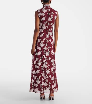 Robe longue à fleurs | Rotate
