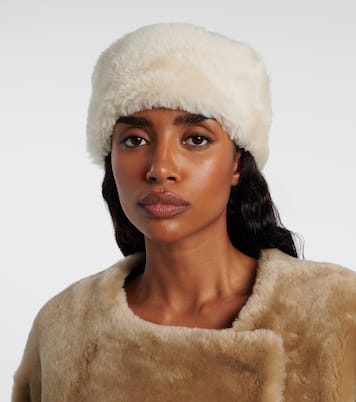 Bandeau en shearling | Toteme
