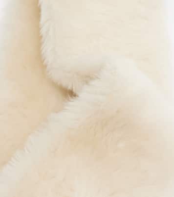 Bandeau en shearling | Toteme