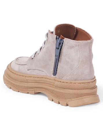 Schnürstiefel aus Veloursleder | PèPè