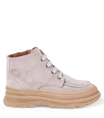 Schnürstiefel aus Veloursleder | PèPè