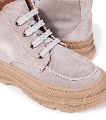 Schnürstiefel aus Veloursleder | PèPè