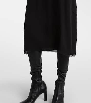 Silk chiffon slip dress | Toteme