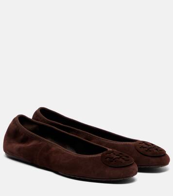 Reva suede ballet flats | Tory Burch