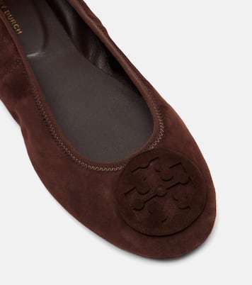 Reva suede ballet flats | Tory Burch