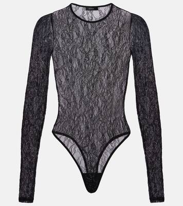Floral lace bodysuit | Wardrobe.NYC