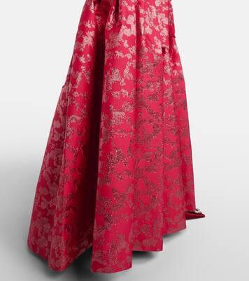 Robe longue Julip en jacquard | Simkhai