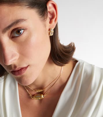 Ecrou 18kt gold single hoop earring | Marie Lichtenberg